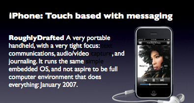 iPhone: Touch based with messaging iPhone: Touch based with messaging