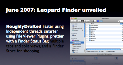 June 2007: Leopard Finder unveiled June 2007: Leopard Finder unveiled