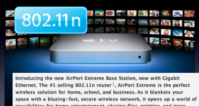 Apple TV, Airport Base Station Apple TV, Airport Base Station