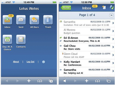 IBM Lotus iNotes IBM Lotus iNotes