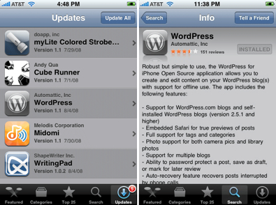 iphone apps store
